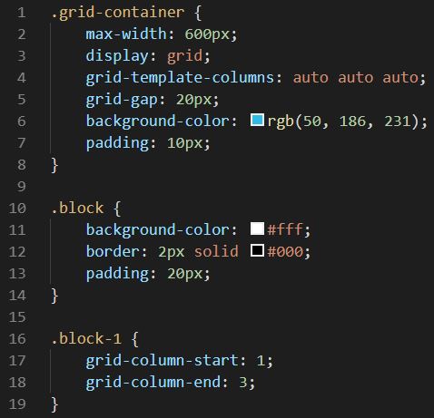 Grid Layout Module1 CSS