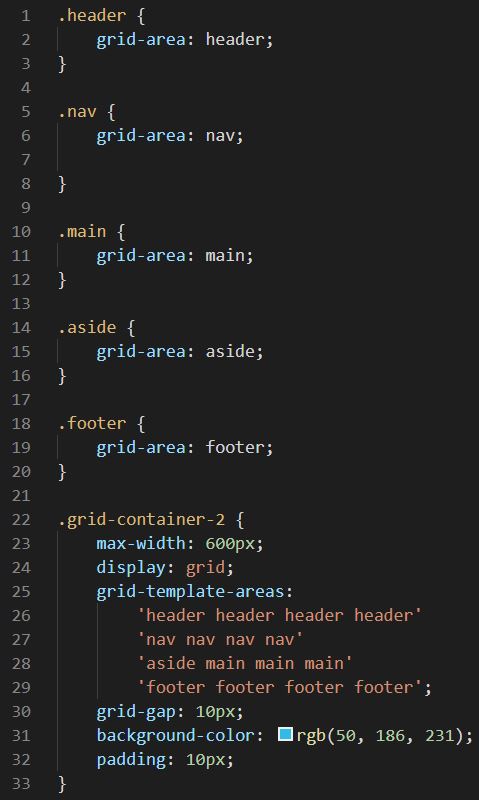 Grid Layout Module2 CSS