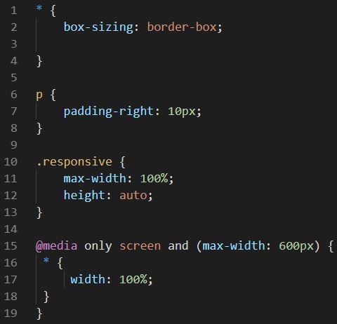 Responsive Web Design CSS